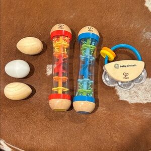 Hape Baby Einstein Colorful Rattle and Shaker Music Set